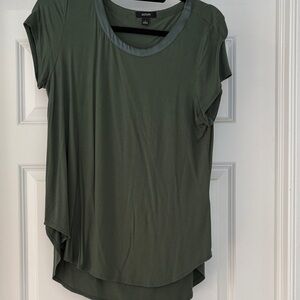 Alfani Women's Olive Short Sleeve Top